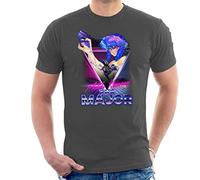 The Major Kusanagi Blue Hair Ghost in The Shell Men's T-Shirt
