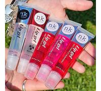 The Make-Up Artist Project 5 Pack Variety Bundle of Lip Gels With Viatmin E - Clear, Rosehip, Strawberry, Cherry, and Bubble Gum Hydrating Lip Glosses