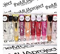 The Make-Up Artist Project Gold Rose Gold Clear Rose Hip Coconut Grape Mango Strawberry Chewing Gum and Cherry Moisturising Lip Gloss Vitamin E and Acab