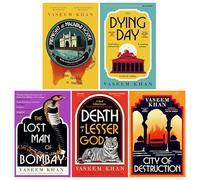 The Malabar House Series by Vaseem Khan 5 Books Collection Set (Midnight at Malabar House, The Dying Day, The Lost Man of Bombay, Death of a Lesser God & City of Destruction)