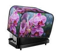 The Malaysian National Flower toaster cover is suitable for 2 small toaster covers with wide slots and comes with a storage pocket to meet diverse baking needs.