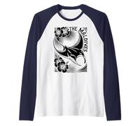 The Maldives, Fun Ocean Life, Manta Ray in the Indian Ocean Raglan Baseball Tee