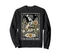 The Maligator Mom Mama Belgian Malinois Dog Tarot Card Sweatshirt