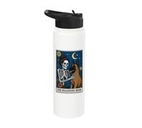 The Malinois Mom Tarot Card Stainless Steel Insulated Water Bottle