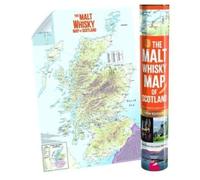 The MALT WHISKY MAP OF SCOTLAND: Folded, Rolled, Tubed (New edition)