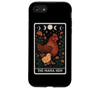 The Mama Hen Chicken Mom Farm Chick Tarot Card Mother's Day Case for iPhone SE (2020) / 7/8