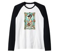 The Mama Retro Mama Floral Mother for Coffee Lovers Raglan Baseball Tee