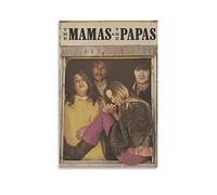 The Mamas The Papas Band Canvas Poster Print Painting For Home Bedroom Living Room Office Decorative 12x18inch(30x45cm)