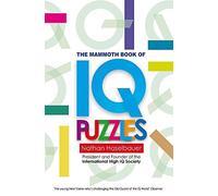 The Mammoth Book of New IQ Puzzles - Mammoth Books