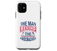 The Man Behind The Firecracker 4th of July Funny USA Case for iPhone 11