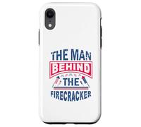 The Man Behind The Firecracker 4th of July Funny USA Case for iPhone XR