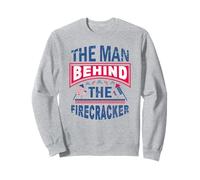 The Man Behind The Firecracker 4th of July Funny USA Sweatshirt