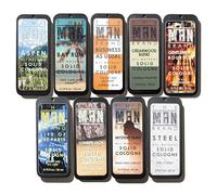 The Man Brand - Solid 9 Colonies Sample Set Cologne Sample Set for Men Fragrance Sample Set Men Travel Set