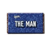 The Man Chocolate Bar with Novelty Joke Wrapper - Fathers Day Gift Funny (Chocolate Included)