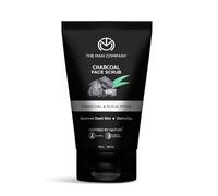 The Man Company Charcoal Tan Removal Face Scrub For Glowing Skin, Anti Acne, Head Remover For Oily Skin (100 G (Pack Of 1)) 100 G (Pack Of 1) Black