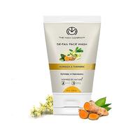 The Man Company De Tan Face Wash For Men With Turmeric & Moringa - 100 Ml, Tan Removal, Oil Control & Anti-Pollution, Unclog Pores, Deep Cleansing, Blackheads Removal 100 Ml (Pack Of 1)