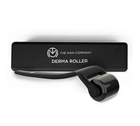 The Man Company Derma Roller For Men, Activates Hair Follicles, 540 (0.5 Mm) Chromium Micro-Needles With Titanium Finish, Safe & Effective, Easy To Use 1 Count (Pack Of 1) White