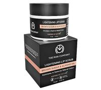 The Man Company Lightening Lip Scrub With Brown Sugar & Almond Oilfor Dry/Chapped Lipnourishesmoisturizesbrightening - 10Gm