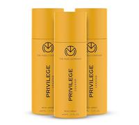 The Man Company Privilege Legend Deodorant For MenPremium Fragrance Body Spraylong-Lasting Smellperfect Deo For Everyday Usegift For Husband, Boyfriend - 40Ml*3