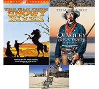 The Man From Snowy River & Quigley Down Under Australian Western Double Feature 2 DVD Set with Bonus Art Card