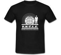 The Man from U N C L E United Network Command for Law and Enforcement Men T Shirt Black