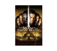 The Man in The Iron Mask 1998 Classic Movie Poster Canvas Poster Wall Art Decor Print Picture Paintings for Living Room Bedroom Decoration Unframe-style 08x12inch(20x30cm)