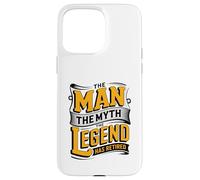 The Man Myth Legend Has Retired Funny Retirement Case for iPhone 15 Pro Max