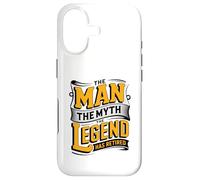 The Man Myth Legend Has Retired Funny Retirement Case for iPhone 17