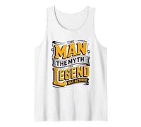 The Man Myth Legend Has Retired Funny Retirement Tank Top
