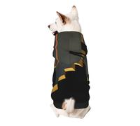 The Man On The Stairs Dog Hoodie â€“ Soft & Breathable Polyester Pet Clothes for Small, Medium, and Large Dogs