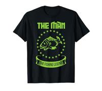 The Man The Legend - Carp Fishing Humor Design T-Shirt