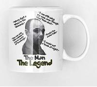 The Man, The Legend - Karl Pilkington New Quick and Easy Funny Office Style Ceramic Tea and Coffee Mug