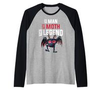 The Man The Moth The Legend Raglan Baseball Tee