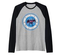 The Man The Moth The Legend Raglan Baseball Tee
