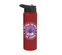 The Man The Moth The Legend Stainless Steel Insulated Water Bottle