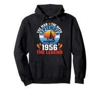 The Man The Myth Born In September 1956 Legend 70 Years Old Pullover Hoodie