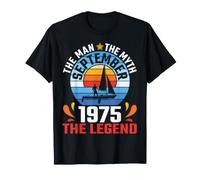 The Man The Myth Born in September 1975 Legend 51 Years Old T-Shirt