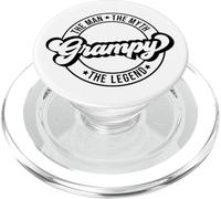 The man. The Myth. Grampy. The Legend. Father Dad Dada PopSockets PopGrip for MagSafe