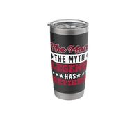 The Man The Myth Legend Has Retired Stainless Steel Insulated Tumbler