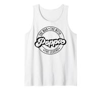 The Man. The Myth. Poppa. The Legend. Father Dad Dada Luv Tank Top