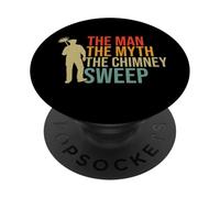 The Man the Myth the Chimney Sweep PopSockets Adhesive PopGrip