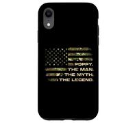 The Man The Myth The Legend Camo USA Flag Dad Gifts Case for iPhone XR