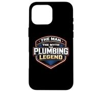The Man The Myth The Plumbing Legend Funny Plumber Master Case for iPhone 16 Pro Max