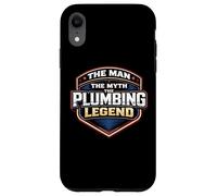 The Man The Myth The Plumbing Legend Funny Plumber Master Case for iPhone XR