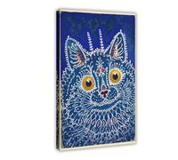 The Man Who Drew Millions of Far-Out Cats Canvas Poster Wall Art Decor Print Picture Paintings for Living Room Bedroom Decoration 16x24inch(40x60cm)
