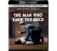The Man Who Knew Too Much - 4K Ultra HD + Blu-ray + (4K UHD Blu-ray) (US IMPORT)