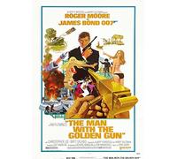 The Man With The Golden Gun James Bond 007 Roger Moore Poster/Print/Picture Satin Photo Paper - A1-594mm x 841mm