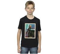 Star Wars Boys The Mandalorian Ahsoka T-Shirt Black 9-11 Years