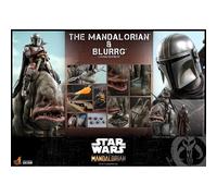 The Mandalorian and Blurrg 37cm Star Wars 2 Pack 1:6 Scale Figure Hot Toys 908287