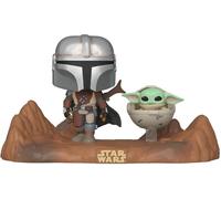 The Mandalorian And Grogu Baby Yoda Star Wars Deluxe Diorama Funko Pop 390